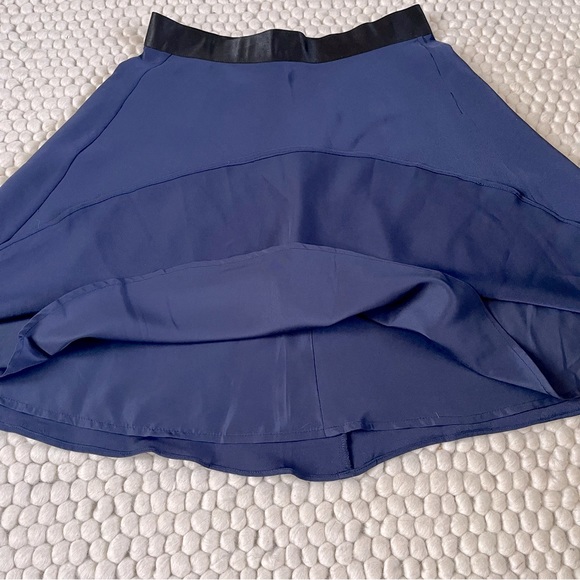 3.1 Phillip Lim for Target Silky Skirt Navy 8 - Picture 3 of 13